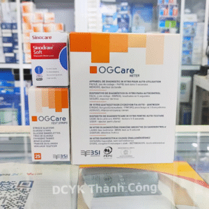 Máy đo đường huyết OgCare chính hãng sản xuất tại Italy [Trọn bộ - BH Trọn đời]