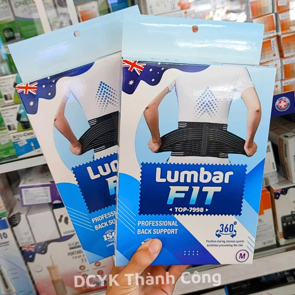 Đai cột sống Biohealth Lumbar FIT hỗ trợ giảm đau lưng [Chính hãng]