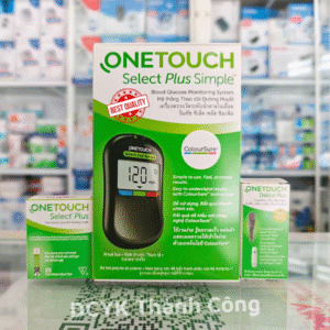 [TRỌN BỘ] Máy đo đường huyết Onetouch Select Plus Simple (mg/dL) [Chính hãng BH Trọn đời]