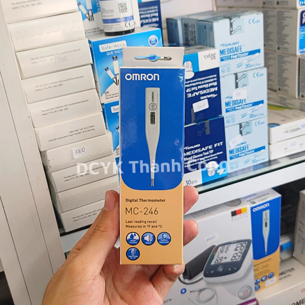 Nhiệt kế điện tử Omron MC-246 [Chính hãng BH 2 Năm]