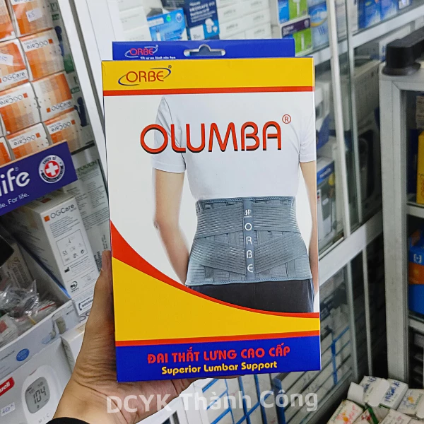 Đai hỗ trợ cột sống/thắt lưng ORBE Olumba [Chính hãng]