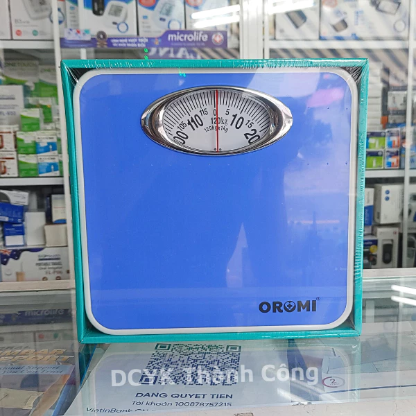Cân sức khỏe cơ học Oromi BR9015B (Blue) [Chính hãng BH 1 Năm]