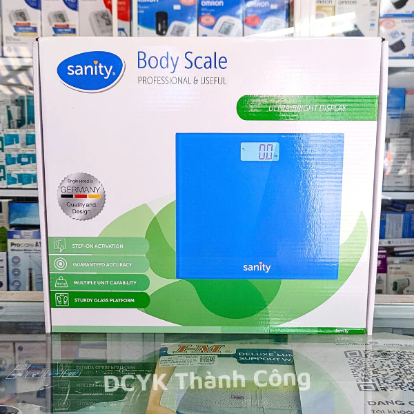 Cân sức khỏe điện tử SANITY xuất xứ Ba Lan [Chính hãng BH 2 Năm]