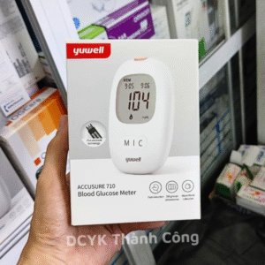 Máy đo đường huyết Yuwell Accusure 710 dễ sử dụng, đo nhanh chóng [Chính hãng]